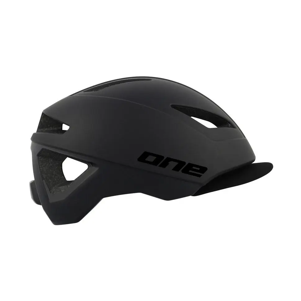 ONE CASQUE CITY - CROSSRIDE (52-58 S/M, noir)