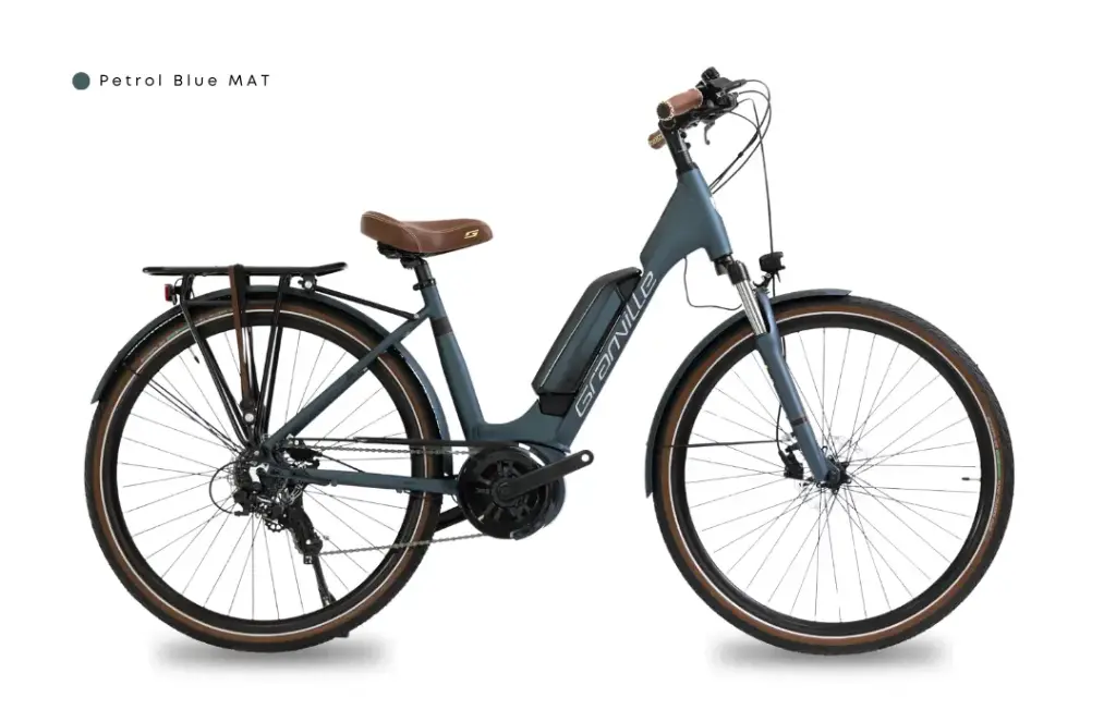 E-Urban 30 - Active 400Wh  (S, masculin, bleu petrole)